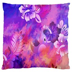 Littie Birdie Abstract Design Artwork Large Cushion Case (one Side) by Nexatart