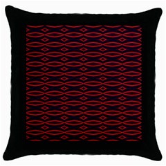 Repeated Tapestry Pattern Abstract Repetition Throw Pillow Case (black) by Nexatart