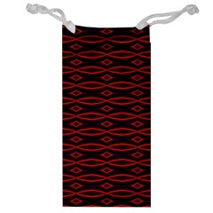 Repeated Tapestry Pattern Abstract Repetition Jewelry Bag by Nexatart