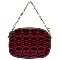 Repeated Tapestry Pattern Abstract Repetition Chain Purses (one Side)  by Nexatart