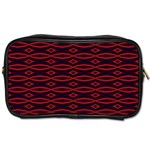 Repeated Tapestry Pattern Abstract Repetition Toiletries Bags Front