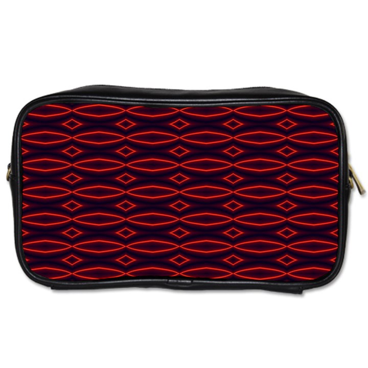 Repeated Tapestry Pattern Abstract Repetition Toiletries Bags