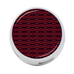 Repeated Tapestry Pattern Abstract Repetition 4-port Usb Hub (two Sides) 