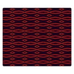 Repeated Tapestry Pattern Abstract Repetition Double Sided Flano Blanket (small)  by Nexatart