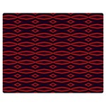 Repeated Tapestry Pattern Abstract Repetition Double Sided Flano Blanket (Medium)  60 x50  Blanket Front