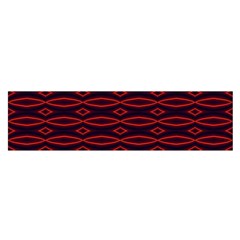 Repeated Tapestry Pattern Abstract Repetition Satin Scarf (oblong) by Nexatart