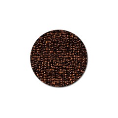 Brown Box Background Pattern Golf Ball Marker (4 Pack) by Nexatart