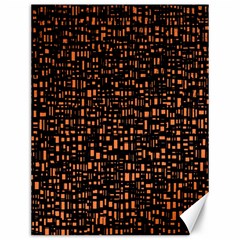 Brown Box Background Pattern Canvas 12  X 16  