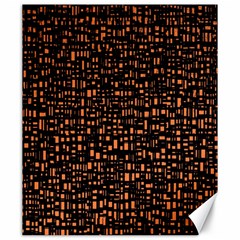 Brown Box Background Pattern Canvas 20  X 24  