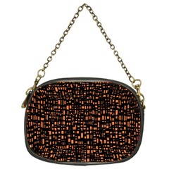 Brown Box Background Pattern Chain Purses (one Side)  by Nexatart