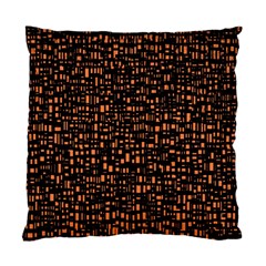 Brown Box Background Pattern Standard Cushion Case (two Sides)