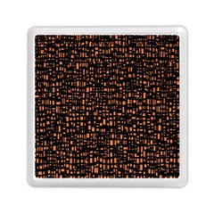 Brown Box Background Pattern Memory Card Reader (square)  by Nexatart