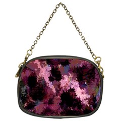 Grunge Purple Abstract Texture Chain Purses (one Side)  by Nexatart