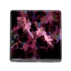 Grunge Purple Abstract Texture Memory Card Reader (square) by Nexatart