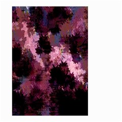 Grunge Purple Abstract Texture Small Garden Flag (two Sides) by Nexatart