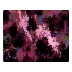 Grunge Purple Abstract Texture Double Sided Flano Blanket (large)  by Nexatart