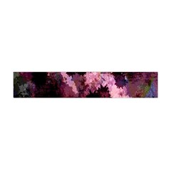 Grunge Purple Abstract Texture Flano Scarf (mini) by Nexatart