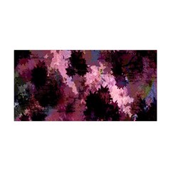 Grunge Purple Abstract Texture Yoga Headband