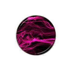 Abstract Pink Smoke On A Black Background Hat Clip Ball Marker (10 Pack) by Nexatart