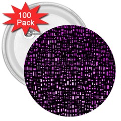 Purple Denim Background Pattern 3  Buttons (100 Pack)  by Nexatart