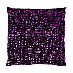 Purple Denim Background Pattern Standard Cushion Case (One Side)