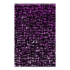 Purple Denim Background Pattern Shower Curtain 48  X 72  (small)  by Nexatart