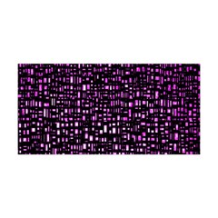 Purple Denim Background Pattern Yoga Headband