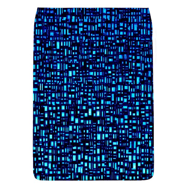 Blue Box Background Pattern Flap Covers (L) 