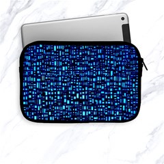 Blue Box Background Pattern Apple Ipad Mini Zipper Cases by Nexatart