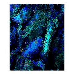 Underwater Abstract Seamless Pattern Of Blues And Elongated Shapes Shower Curtain 60  X 72  (medium)  by Nexatart