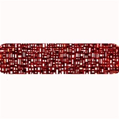 Red Box Background Pattern Large Bar Mats by Nexatart