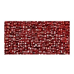 Red Box Background Pattern Satin Wrap by Nexatart