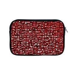 Red Box Background Pattern Apple Macbook Pro 13  Zipper Case by Nexatart