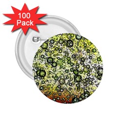 Chaos Background Other Abstract And Chaotic Patterns 2 25  Buttons (100 Pack)  by Nexatart