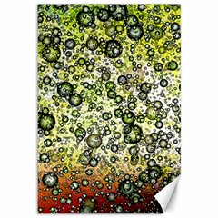 Chaos Background Other Abstract And Chaotic Patterns Canvas 12  X 18   by Nexatart