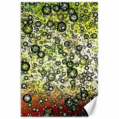 Chaos Background Other Abstract And Chaotic Patterns Canvas 24  X 36  by Nexatart