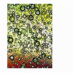 Chaos Background Other Abstract And Chaotic Patterns Large Garden Flag (two Sides) by Nexatart