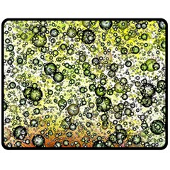 Chaos Background Other Abstract And Chaotic Patterns Double Sided Fleece Blanket (medium)  by Nexatart