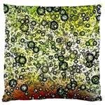 Chaos Background Other Abstract And Chaotic Patterns Large Flano Cushion Case (Two Sides) Back