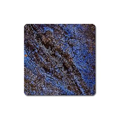 Cracked Mud And Sand Abstract Square Magnet by Nexatart