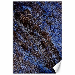 Cracked Mud And Sand Abstract Canvas 24  X 36  by Nexatart