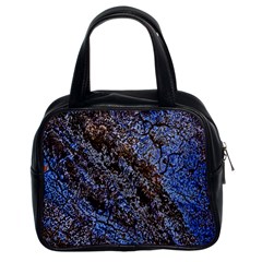 Cracked Mud And Sand Abstract Classic Handbags (2 Sides) by Nexatart