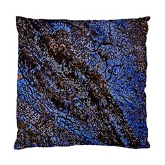 Cracked Mud And Sand Abstract Standard Cushion Case (two Sides) by Nexatart