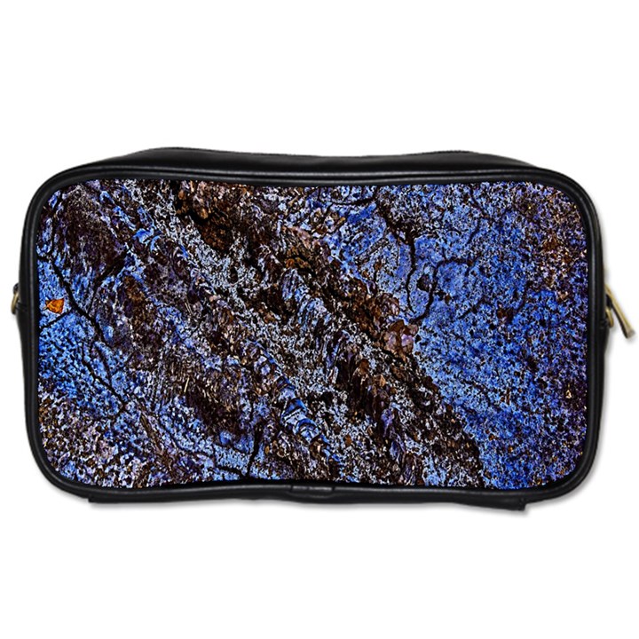 Cracked Mud And Sand Abstract Toiletries Bags