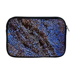 Cracked Mud And Sand Abstract Apple Macbook Pro 17  Zipper Case by Nexatart