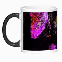 Pink Abstract Tree Morph Mugs by Nexatart