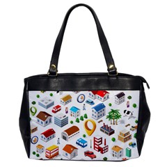 Urban Pattern  Office Handbags by Alexprintshop