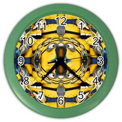 Minions Feedback 3d Effect   Color Wall Clocks by 3Dbjvprojats