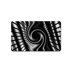 Abstract Background Resembling To Metal Grid Magnet (Name Card)