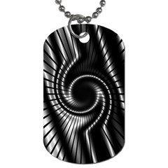 Abstract Background Resembling To Metal Grid Dog Tag (Two Sides)